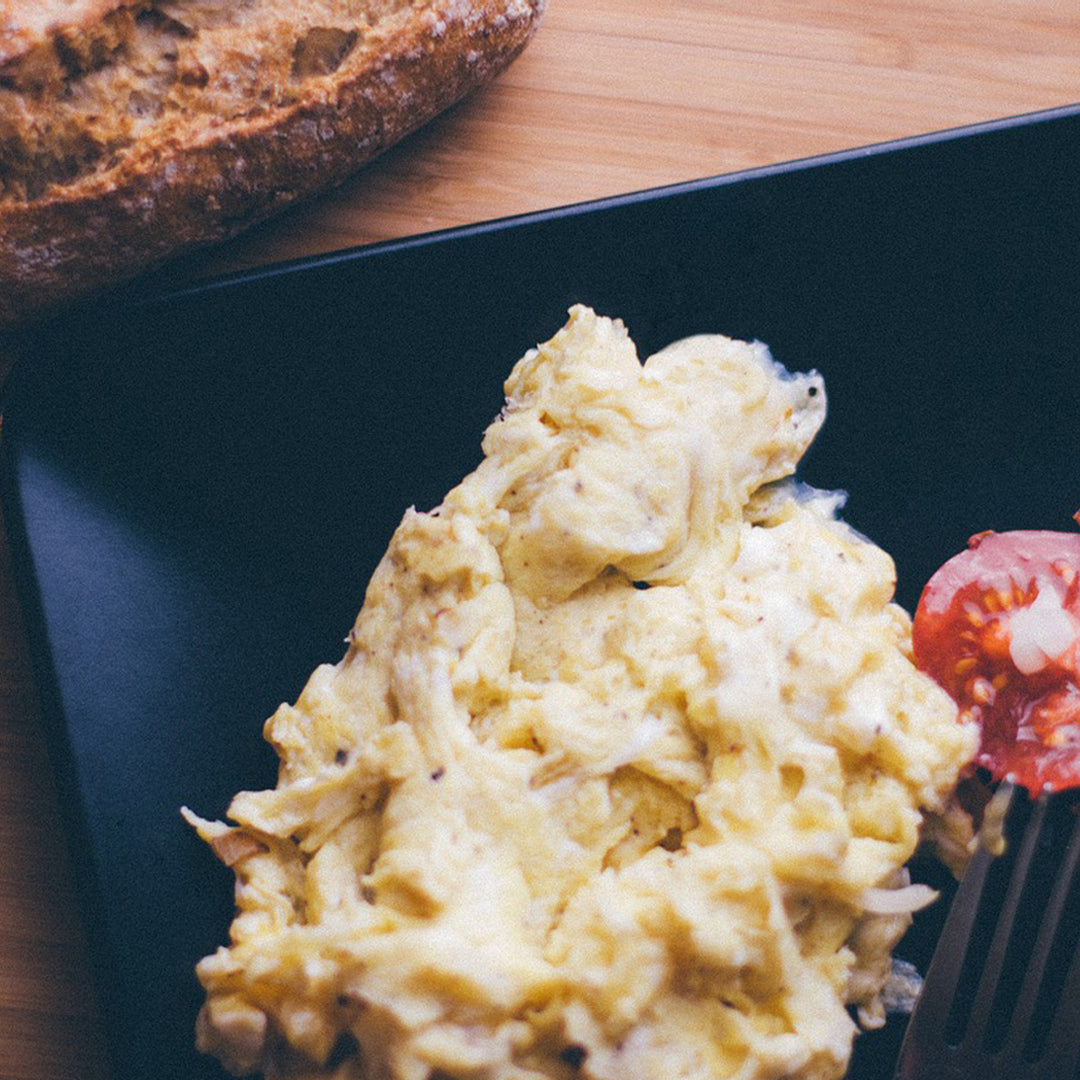 Passion Fruit Scrambled Eggs