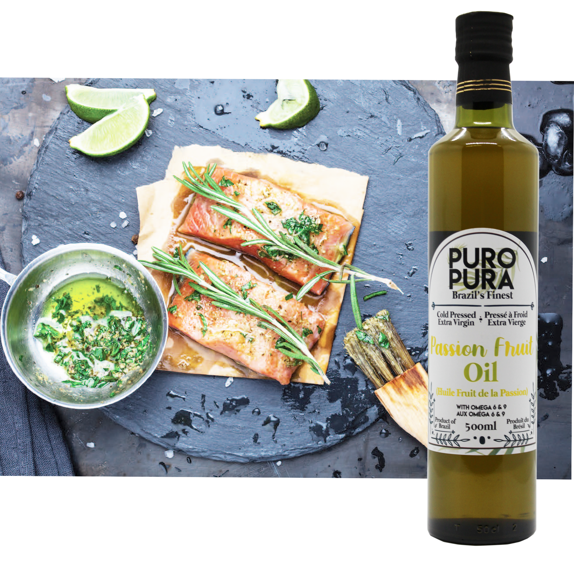 Extra Virgin Passion Fruit Oil Puro Pura